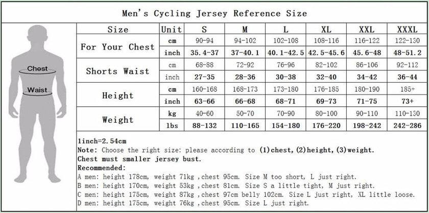 cycling jersey Men Pro MTB Shirts Team Maillot Ciclismo Top