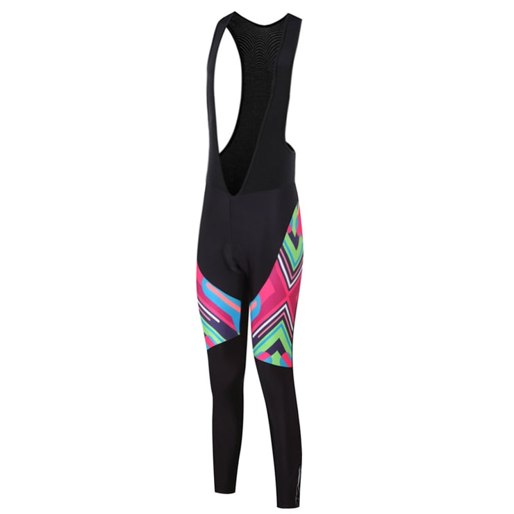 Women's Quick Dry Black Cycling Pants Lycra Bicycle Long Trousers