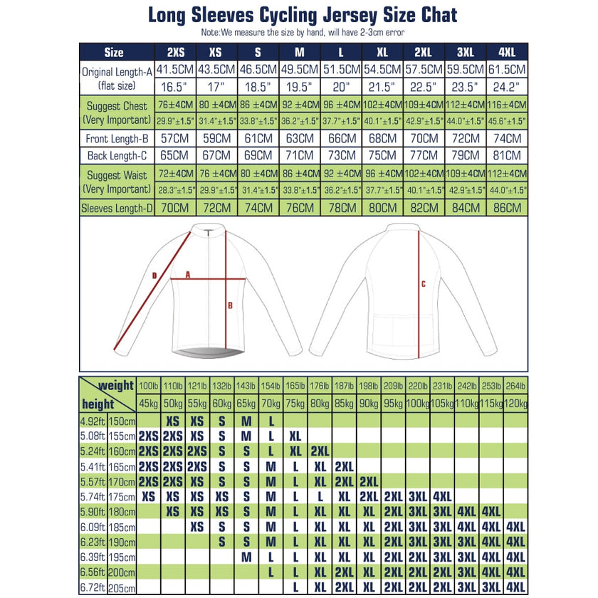 KEMALOCE Autumn Pro Long Sleeve Cycling Jersey Skull