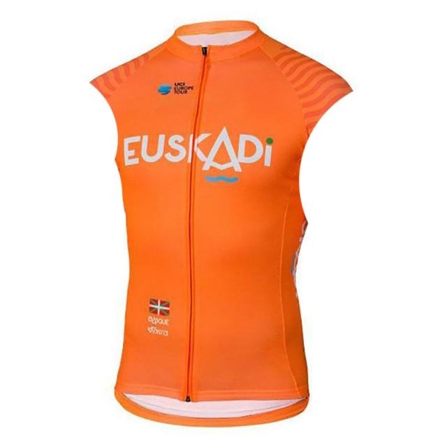 Cycling Clothing New Team EUSKADI Orange Cycling Jersey Bibs Shorts Suit
