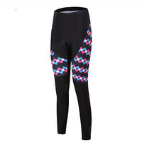 Women's Quick Dry Black Cycling Pants Lycra Bicycle Long Trousers