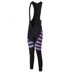 Women's Quick Dry Black Cycling Pants Lycra Bicycle Long Trousers