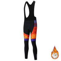 Winter Fleece Women Fashion Cycling Jersey Set Mountian