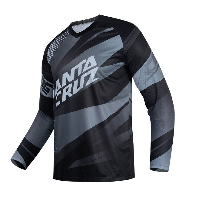 SANTA CRUZ Moto Bicycle Jersey Long Sleeve Cycling Enduro