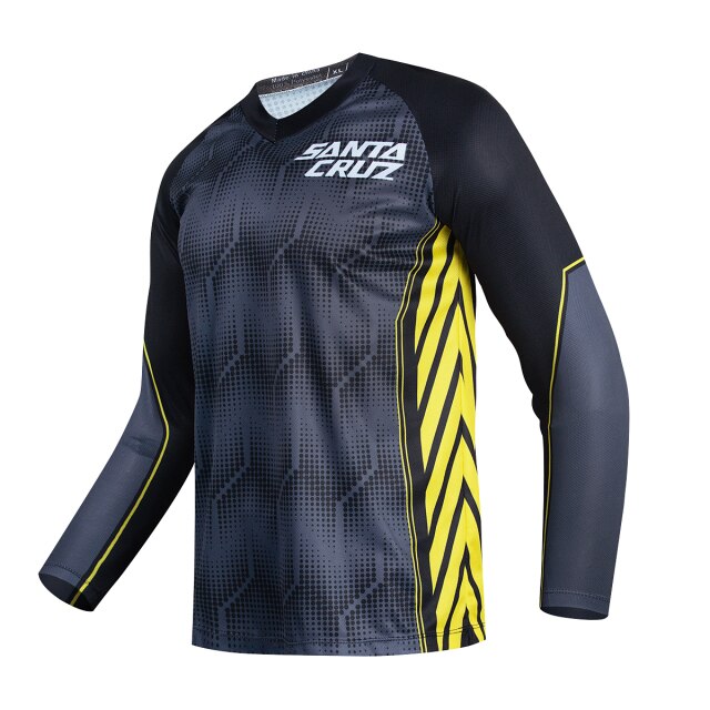SANTA CRUZ Moto Bicycle Jersey Long Sleeve Cycling Enduro