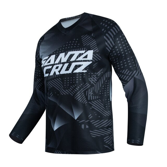 SANTA CRUZ Moto Bicycle Jersey Long Sleeve Cycling Enduro