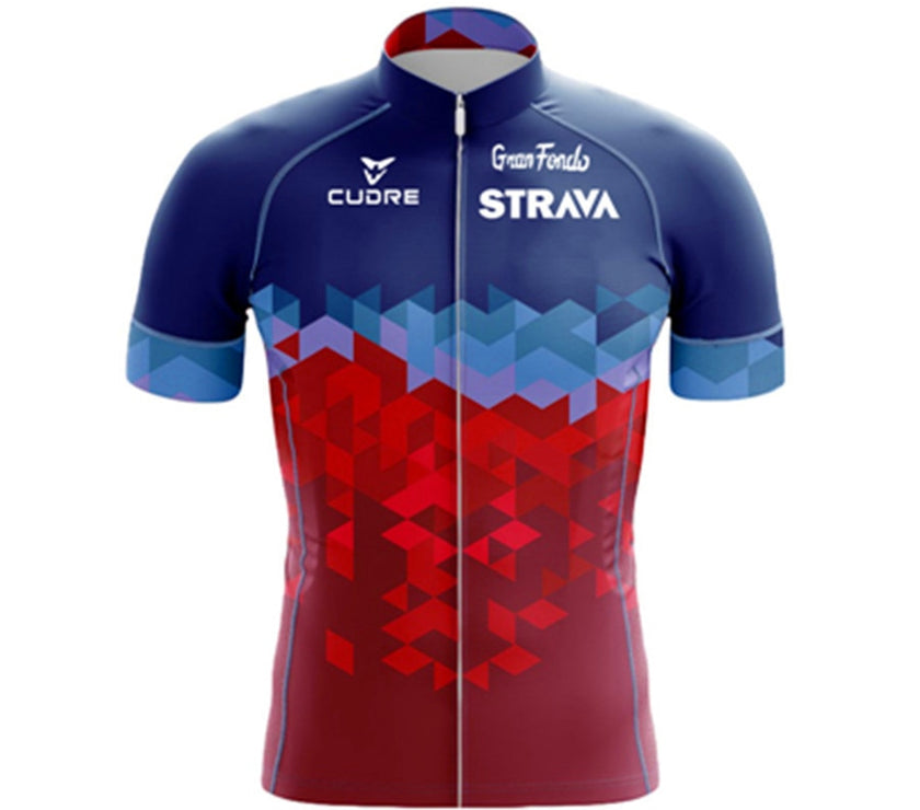 Strava Cycling Jerseys Summer MTB Anti-UV Men Bicycle Jersey Team Bike Jerseys