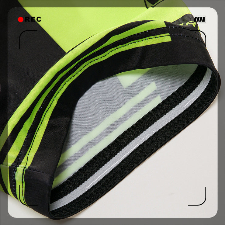 Men Short Bicycle Cycling Sets Quick Dry Bright