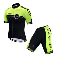 Men Short Bicycle Cycling Sets Quick Dry Bright