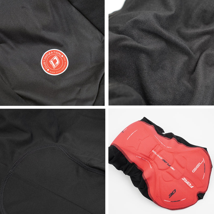 Cycling Set Men Warm Thermal Hot Cycling Jersey Long Sleeve