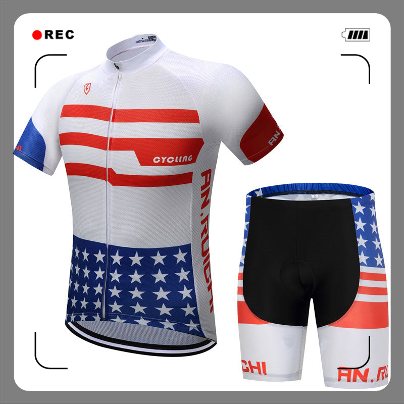 Unisex Cycling Sets Anti-sweat New Design 3D Padding Cushion Sport Jerseys