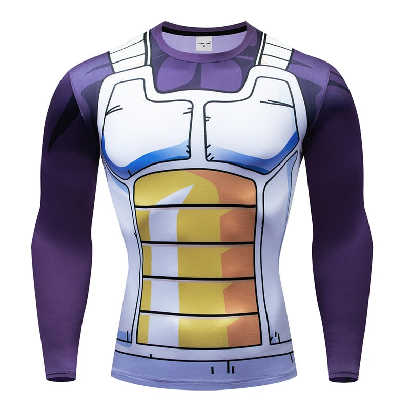 Compression Tee shirt 3D Print  T-shirt Cosplay Costume Gok