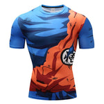 Compression Tee shirt 3D Print  T-shirt Cosplay Costume Gok