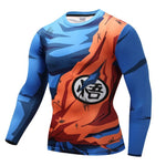 Compression Tee shirt 3D Print  T-shirt Cosplay Costume Gok