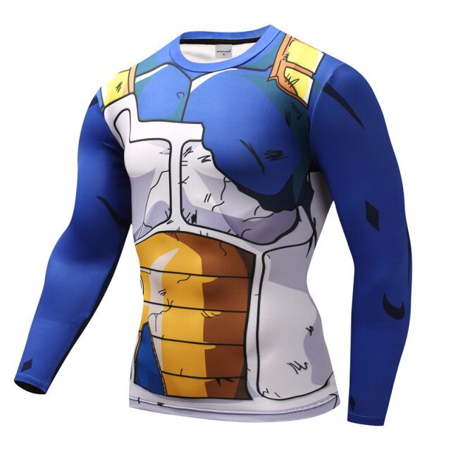 Compression Tee shirt 3D Print  T-shirt Cosplay Costume Gok