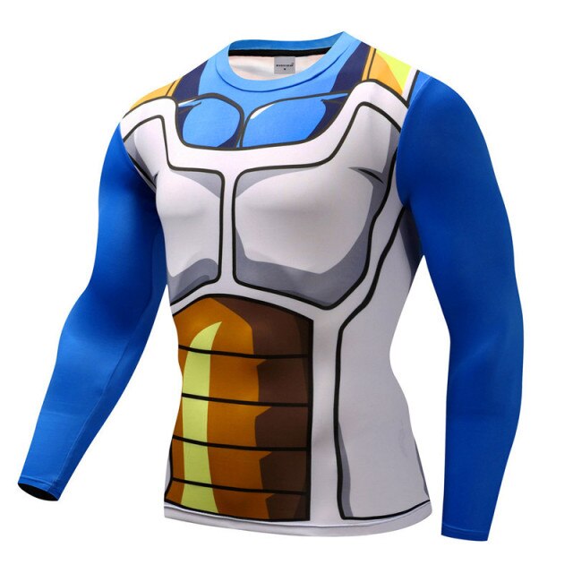 Compression Tee shirt 3D Print  T-shirt Cosplay Costume Gok