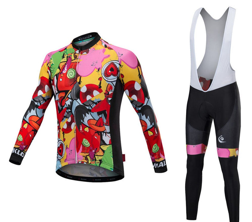 New Cycling Jersey Skull Head Men Sunscreen