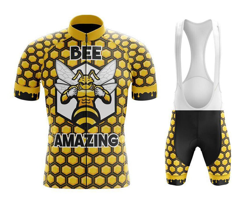 Pro Cycling Jersey Set BEE Bike SUIT
