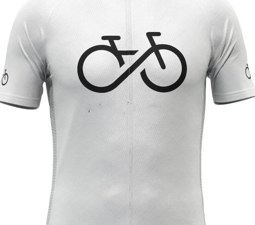 Men's Short Sleeve Cycling Jersey Summer Polyester