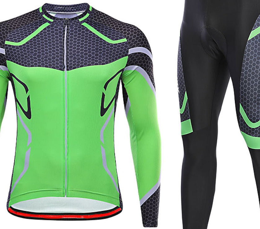 Grams Men's Long Sleeve Cycling Jersey