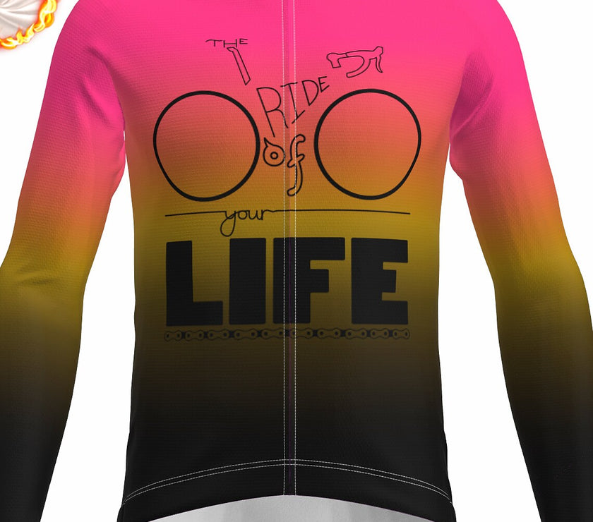 Grams Men's Long Sleeve Cycling Jersey