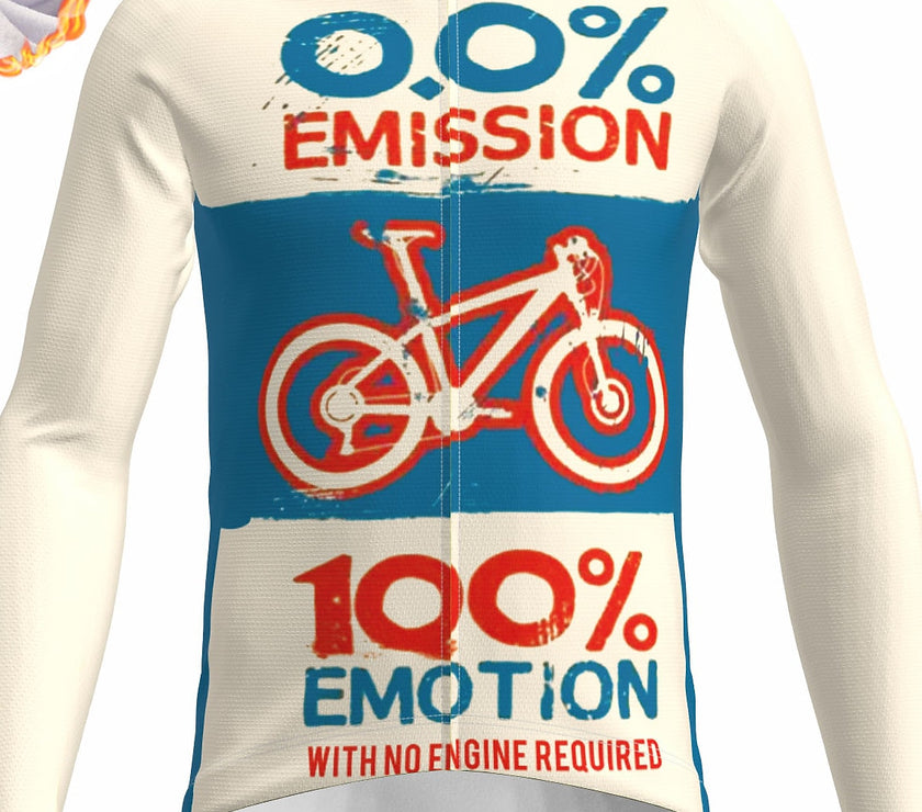 Grams Men's Long Sleeve Cycling Jersey