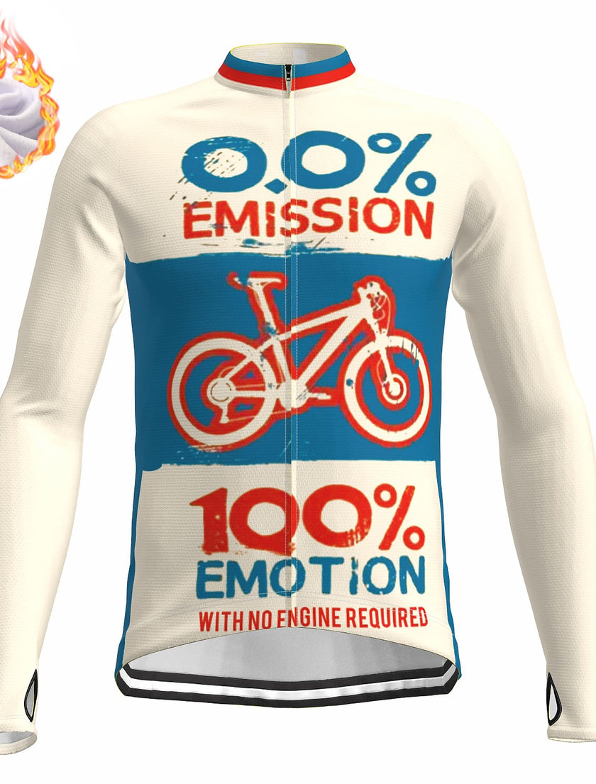 Grams Men's Long Sleeve Cycling Jersey