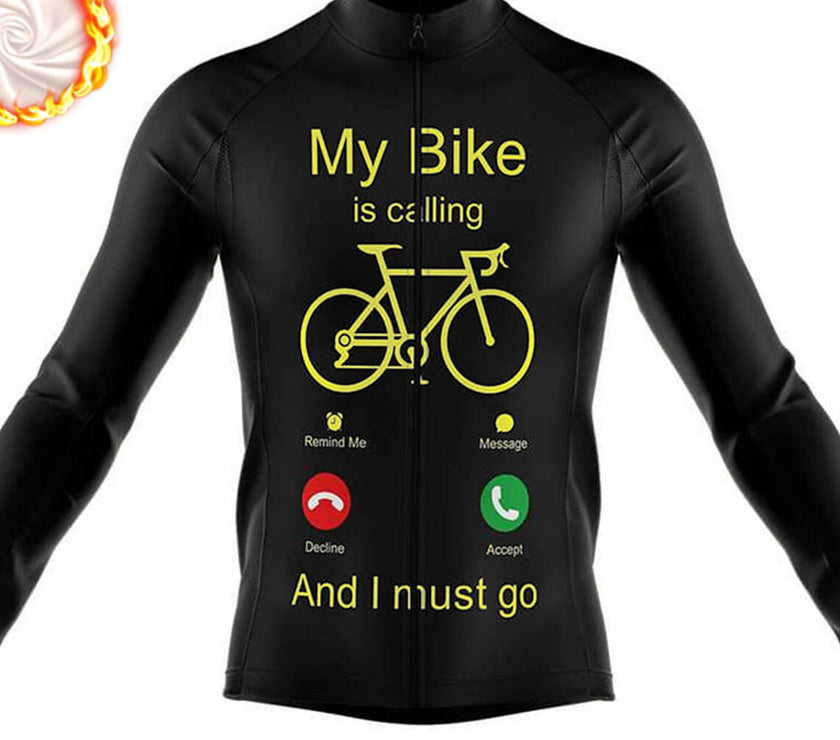 Grams Men's Long Sleeve Cycling Jersey