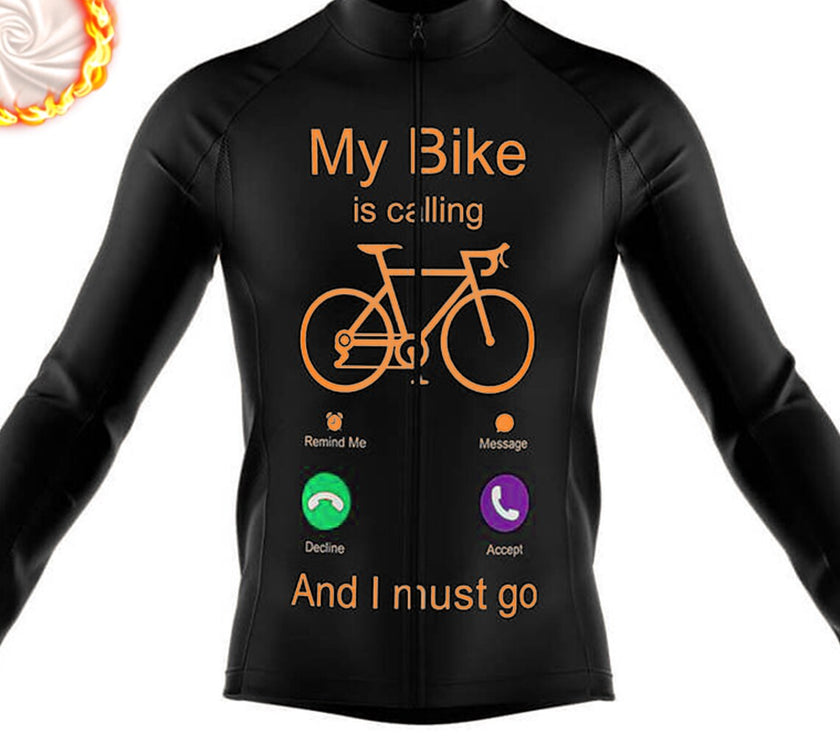 Grams Men's Long Sleeve Cycling Jersey