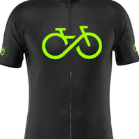 Men's Short Sleeve Cycling Jersey Summer Polyester