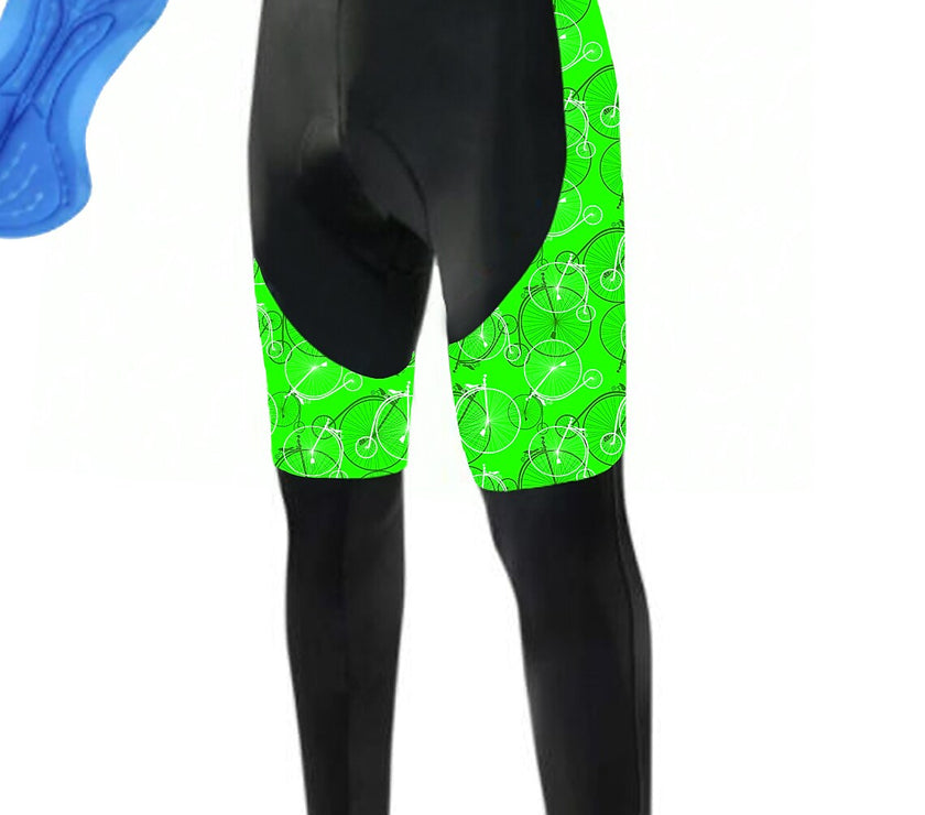 Grams Men's Cycling Tights Polyester Bike Tights