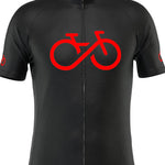 Men's Short Sleeve Cycling Jersey Summer Polyester