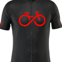 Men's Short Sleeve Cycling Jersey Summer Polyester