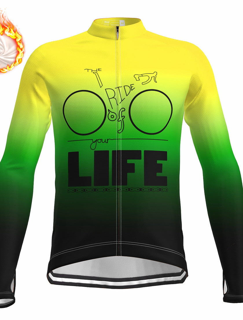 Grams Men's Long Sleeve Cycling Jersey