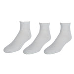 CTM® Men's Loose Fit Diabetic Ankle Socks (3 Pair Pack)