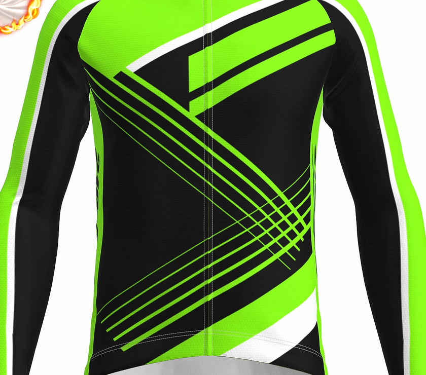 Grams Men's Long Sleeve Cycling Jersey