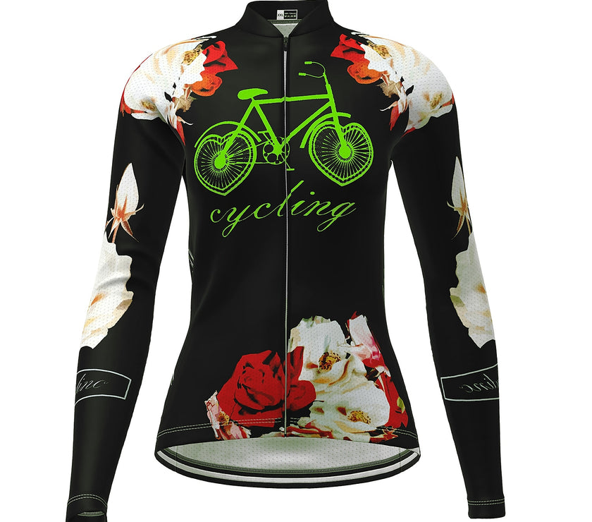 Women's Long Sleeve Cycling Jersey