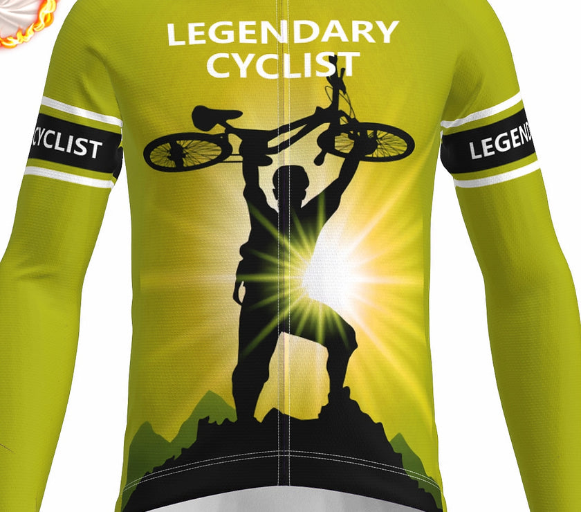 Grams Men's Long Sleeve Cycling Jersey