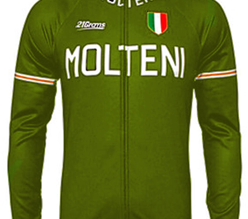 Men's Long Sleeve Cycling Jersey Winter Polyester