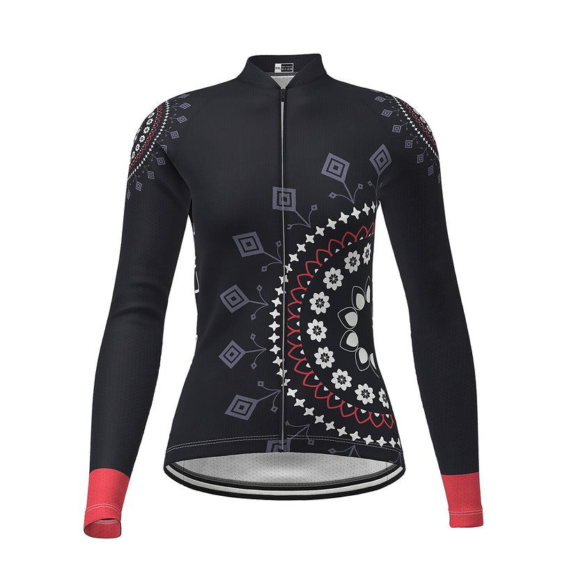 Women's Long Sleeve Cycling Jersey Polyester
