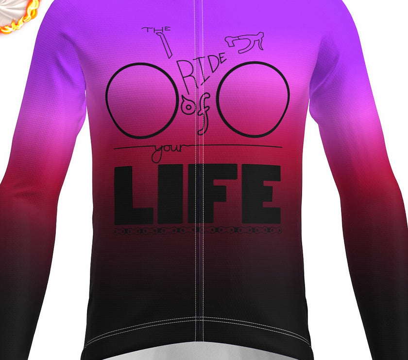Grams Men's Long Sleeve Cycling Jersey