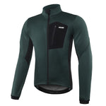Arsuxeo Men's Cycling Jacket Winter Elastane Bike