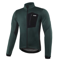 Arsuxeo Men's Cycling Jacket Winter Elastane Bike